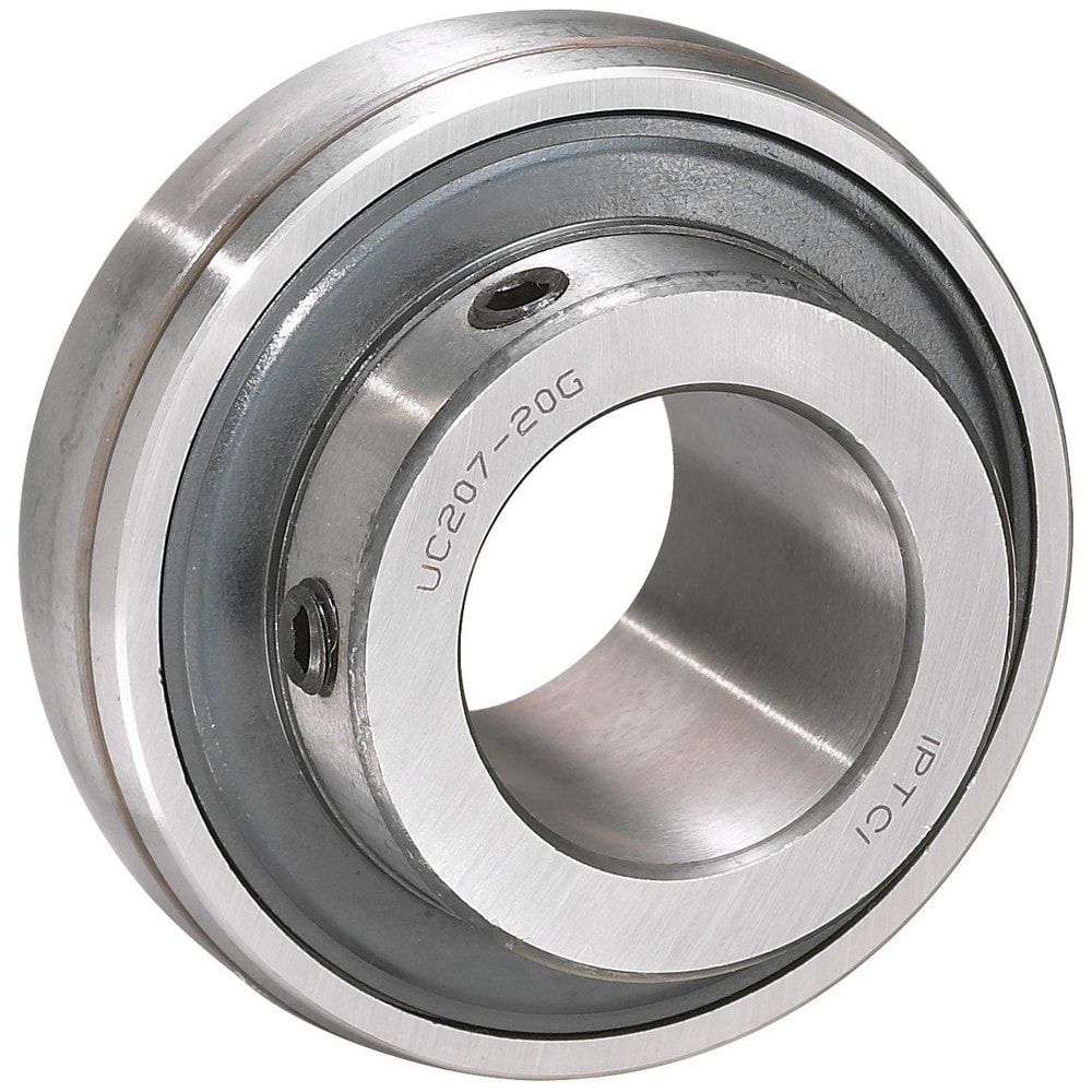 BEARINGS LIMITED Insert Bearings; Bearing Type: Ball ; Outside Diameter: 62mm ; Cage Material: Steel ; Bore Type: Round ; Bearing Bore Diameter: 1.25in ; Race Width: 19.0000mm (Decimal Inch)