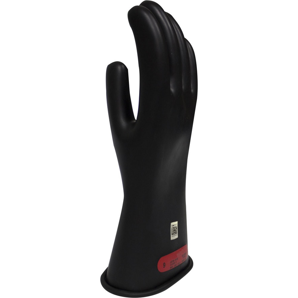 ENESPRO Arc Flash & Flame Protection Gloves; Primary Material: Rubber ; Coating Material: Uncoated ; Coating Coverage: Uncoated ; Lining Material: Unlined ; Back Material: Rubber ; Color: Black