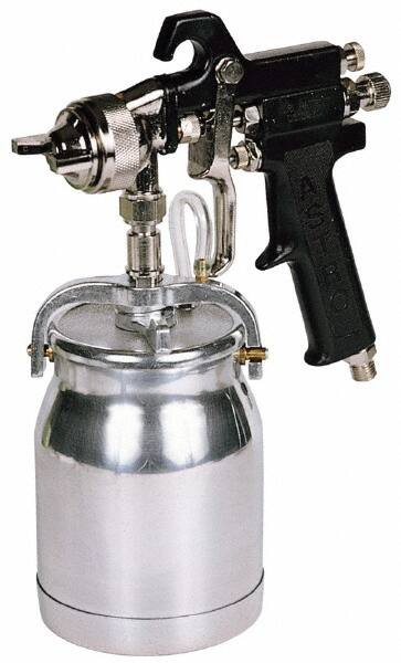 MSC INDUSTRIAL Paint Sprayers & Guns; Type: Spray Gun ; Capacity (Qt.): 1.00 ; Air Inlet Size (Inch): 1/4 ; Kit: No