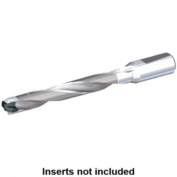 KENNAMETAL 26.5 to 27mm, 7xD, 196mm Max Depth, 32mm Shank Diam, 229mm Flute, 294mm OAL, ReplaceableTip Drill