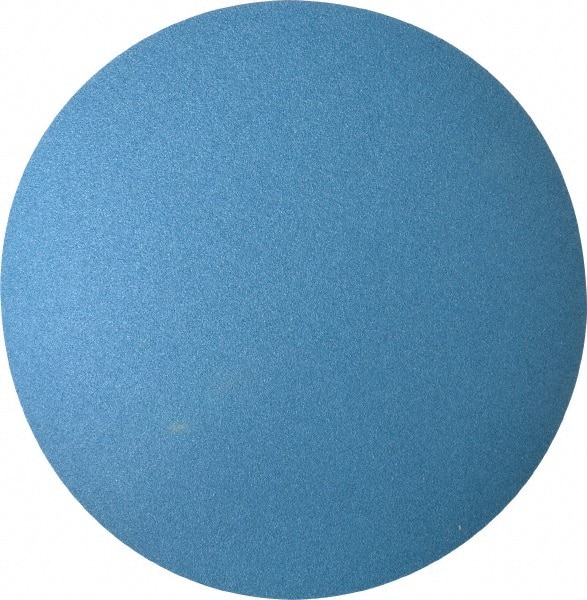 SUPERIOR ABRASIVES 12 Diam, 60 Grit Zirconia Alumina Adhesive PSA Disc