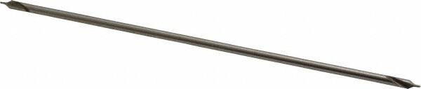 MSC INDUSTRIAL #1 Plain Cut 60&deg; Incl Angle High Speed Steel Combo Drill & Countersink