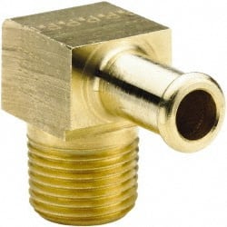 PARKER 3/8 NPT Thread Hose Barb x Male NPT 90&deg; Elbow