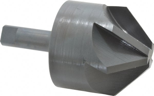 M.A. FORD. 3 Head Diam, 3/4 Shank Diam, 6 Flute 90&deg; High Speed Steel Countersink
