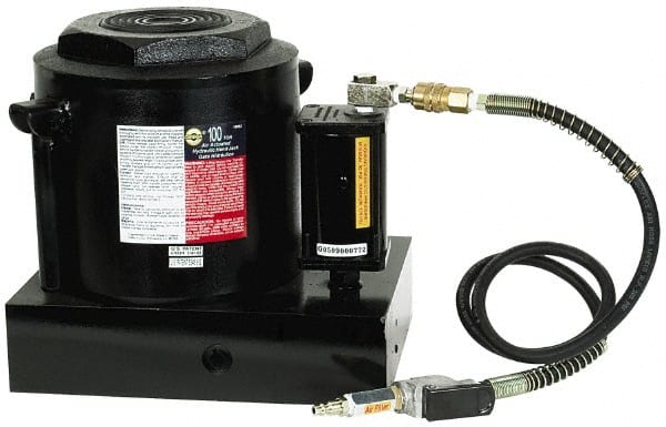 OMEGA LIFT EQUIPMENT 100 Ton Capacity AirActuated Bottle Jack
