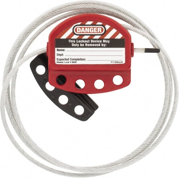 Master Lock Adjustable Cable Lockout