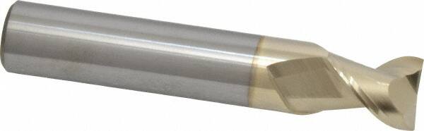 ACCUPRO 5/8, 3/4 LOC, 5/8 Shank Diam, 31/2 OAL, 2 Flute, Solid Carbide Square End Mill