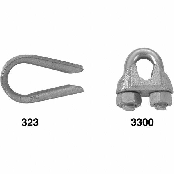 CAMPBELL 3/16 Wire Rope Clips