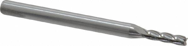 ACCUPRO 2mm, 8mm LOC, 3mm Shank Diam, 38mm OAL, 4 Flute, Solid Carbide Square End Mill