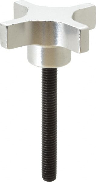 GIBRALTAR 21/2 Head Diam, 4 Point Lobed Knob