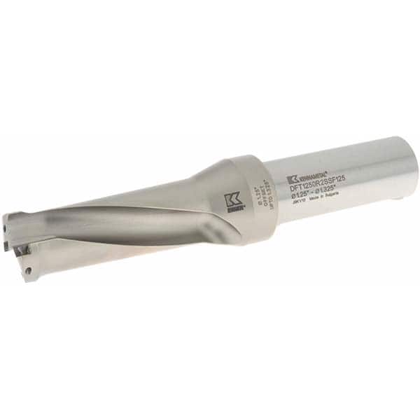 KENNAMETAL 79.5mm Max Drill Depth, 2.5xD, 31.8mm Diam, Indexable Insert Drill