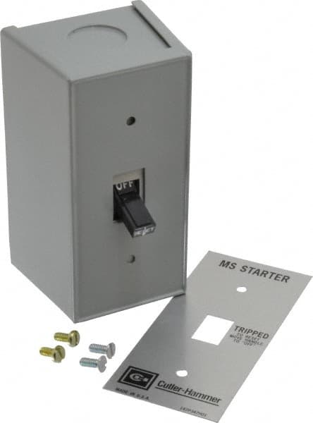 EATON CUTLER-HAMMER 2 Poles, 0.4 to 16 Amp, NEMA, Enclosed Toggle Manual Motor Starter