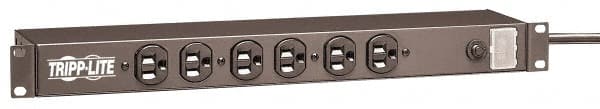 TRIPP LITE SURGE PROTECTOR RACKMOUNT 14 OUTLET 15FEET CORD 3000 JOULES 1U RM