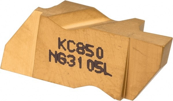 KENNAMETAL 3105NG Grade KC850, 2.67mm Cutting Width Carbide Grooving Insert
