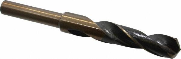 MSC INDUSTRIAL 11/16 Drill, 118&deg; Point, Cobalt Silver Deming & Reduced Shank Drill Bit