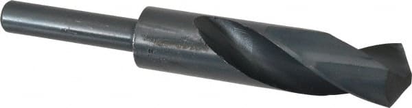 MSC INDUSTRIAL 23.75mm Drill, 118&deg; Point, High Speed Steel Silver Deming & Reduced Shank Drill Bit