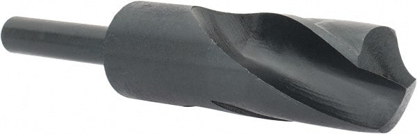 MSC INDUSTRIAL 31.25mm Drill, 118&deg; Point, High Speed Steel Silver Deming & Reduced Shank Drill Bit
