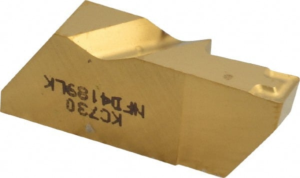 KENNAMETAL 4189NFD K Grade KC730, 4.8mm Cutting Width Carbide Grooving Insert