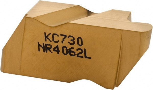 KENNAMETAL 4062NR Grade KC730, 3.18mm Cutting Width Carbide Grooving Insert