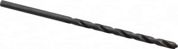 MSC INDUSTRIAL 15/64 118&deg; Spiral Flute High Speed Steel Taper Length Drill Bit