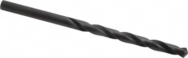 MSC INDUSTRIAL 3/8 118&deg; Spiral Flute High Speed Steel Taper Length Drill Bit