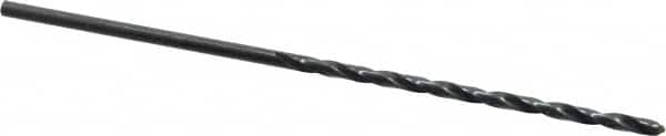 MSC INDUSTRIAL #29 118&deg; Spiral Flute High Speed Steel Taper Length Drill Bit