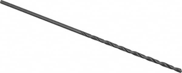 MSC INDUSTRIAL #45 118&deg; Spiral Flute High Speed Steel Taper Length Drill Bit