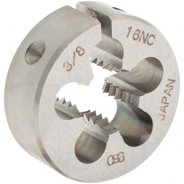 OSG 3/816 UNC High Speed Steel Round Adjustable Die