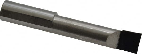 SCIENTIFIC CUTTING TOOLS 0.373 Min Bore Diam, 11/2 Max Bore Depth, 3/8 Shank Diam, Radial Relief Boring Bar