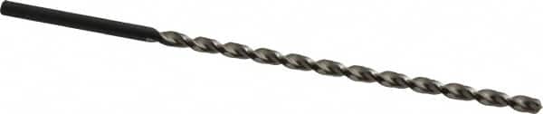 WALTER-TITEX Letter E (1/4) 130&deg; 2Flute High Speed Steel Extra Length Drill Bit