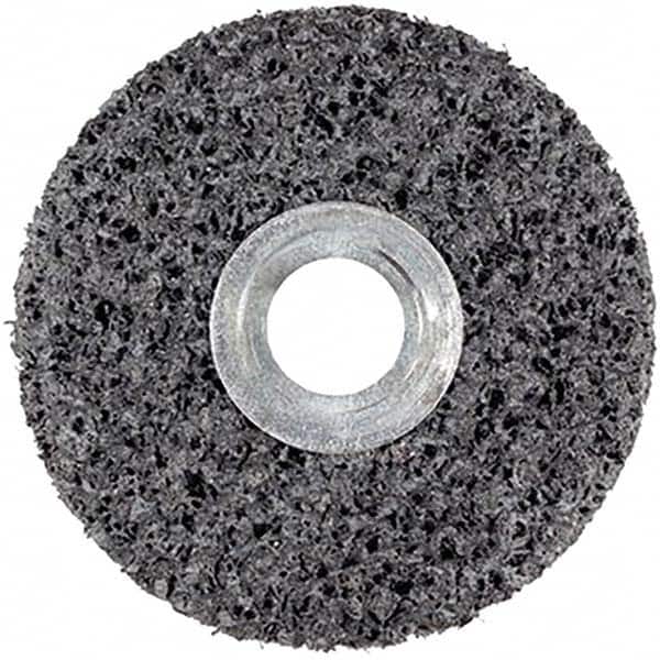 3M MMM 1 Diam, 1 Face Width, 3/16 Center Hole, Very Coarse Grade, Silicon Carbide Deburring Wheel