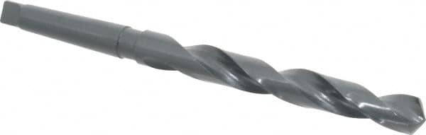 MSC INDUSTRIAL 3/4, 2MT 118&deg; Point High Speed Steel Taper Shank Drill Bit