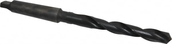 MSC INDUSTRIAL 3/4, 3MT 118&deg; Point High Speed Steel Taper Shank Drill Bit
