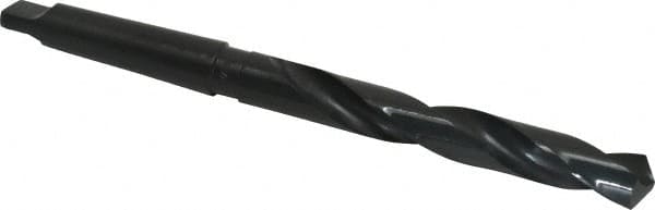 MSC INDUSTRIAL 57/64, 3MT 118&deg; Point High Speed Steel Taper Shank Drill Bit