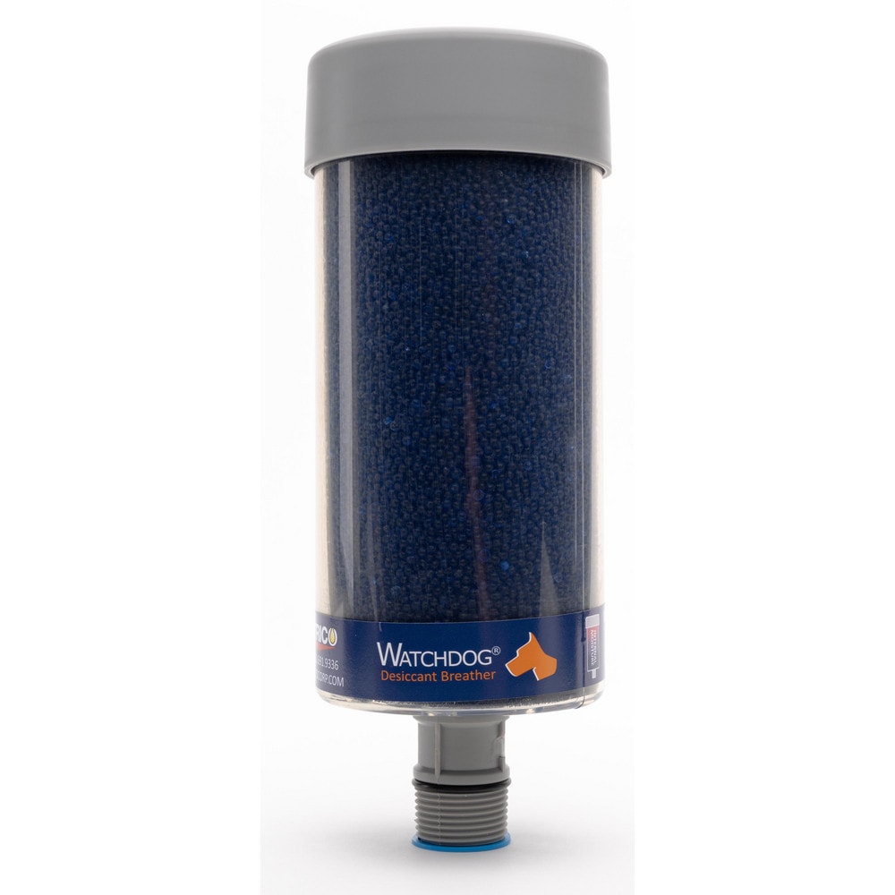 TRICO Dessicant Breathers; Thread Type: MNPT ; Height (Inch): 10.38in ; Overall Diameter: 4.100 ; Air Flow (CFM): 10CFM ; Material: ABS; Nylon; Polypropylene; Buna ; Minimum Temperature: 20