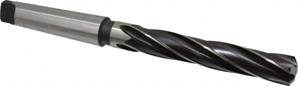 MSC INDUSTRIAL 13/32 Diam, 4 Flute, High Speed Steel 4MT Shank Core Drill