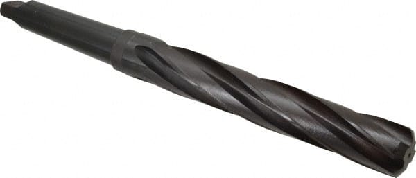 MSC INDUSTRIAL 115/32 Diam, 4 Flute, High Speed Steel 4MT Shank Core Drill