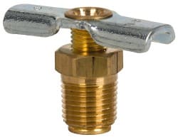 EATON Steel External Seat Drain Cock & Shutoff Valve