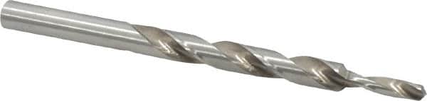 MSC 21/64 Body, 0.204 Step Diam, Straight Shank, High Speed Steel Subland Step Drill Bit