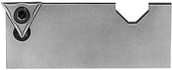 APT 21/4 Inch Hole Using TPGH 321, Carbide Auxiliary Pilot Blade