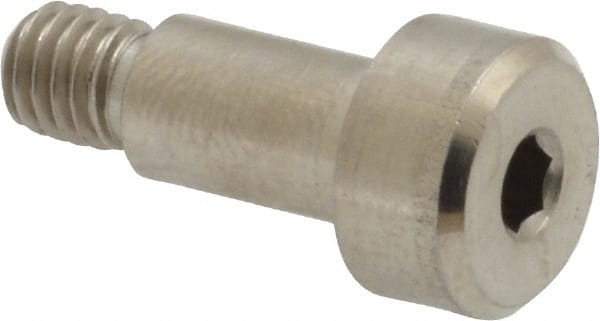MSC 6mm Shoulder Diam x 10mm Shoulder Length, M5x0.8 Metric Coarse, Hex Socket Shoulder Screw