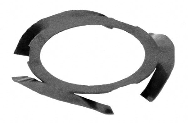 GARDNER SPRING 11/16 ID, Grade 1074 Steel, Uncoated Finger Disc Spring