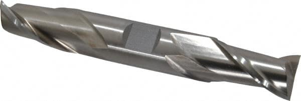 MSC INDUSTRIAL 3/4, 15/16 LOC, 3/4 Shank Diam, 5 OAL, 2 Flute, High Speed Steel Square End Mill