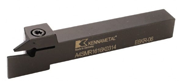 KENNAMETAL 14mm Max Depth, 4mm Min Width, Left Hand Indexable Grooving/Cutoff Toolholder