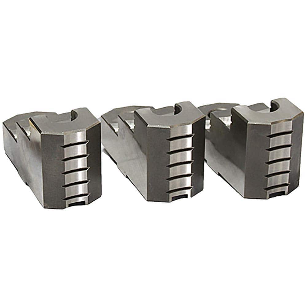 BUCK CHUCK COMPANY 12 Max Chuck Diam Tongue & Groove Hard Lathe Chuck Top Jaws