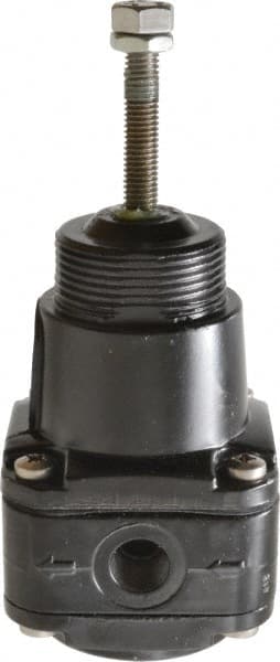 NORGREN 1/4 NPT Port, 17 CFM, Aluminum Instrumentation Regulator
