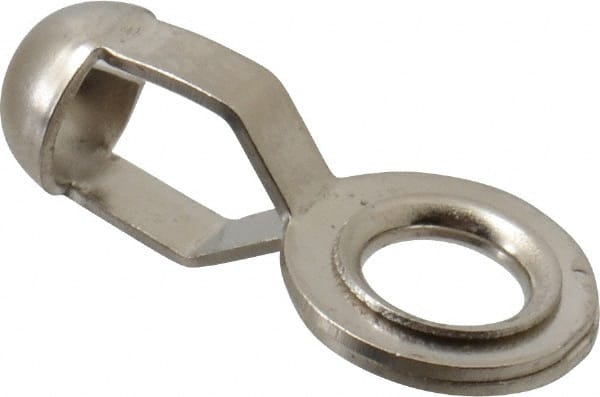 MSC 1/2 Inch Long Nickel Plated Brass End Coupling