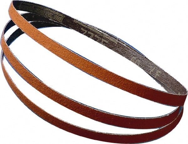 3M MMM 1/2 Wide x 18 OAL, 300 Trizact Grit, Aluminum Oxide Abrasive Belt