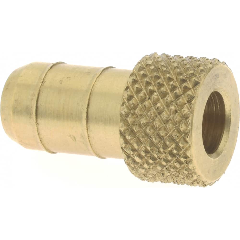 PARKER 1/4 Tube ID, Metal Barbed Tube Plug