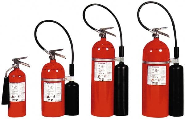KIDDE 20 Lb, 10B:C Rated, Carbon Dioxide Fire Extinguisher
